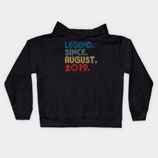 5 Legend Since August 2019 5Th Kids Hoodie